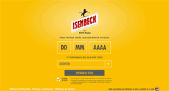 Desktop Screenshot of isenbeck.com.ar
